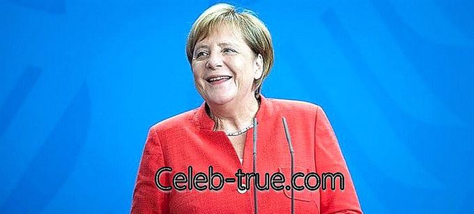 Angela Merkelová je německá politika, která je od roku 2005 kancléřkou Německa