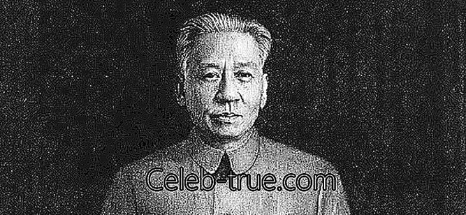Liu Shaoqi był chińskim politykiem i rewolucjonistą Sprawdź tę biografię, aby dowiedzieć się o jego urodzinach,