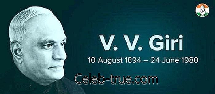 V. Viri, bol štvrtým prezidentom Indickej republiky. Pozrite sa na túto životopis, aby ste vedeli o svojom detstve,