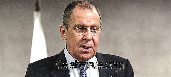Sergey Lavrov adalah Menteri Luar Negeri Rusia Lihat biografi ini untuk mengetahui masa kecilnya,