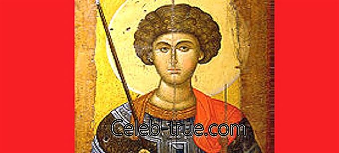 セントジョージはローマ軍の兵士でした。彼はキリスト教の殉教者として崇拝されており、いくつかの国の守護聖人です。