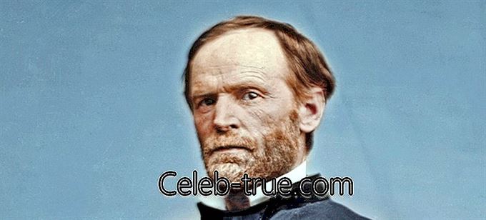 William Tecumseh Sherman był amerykańskim żołnierzem, który osiągnął stopień generała podczas amerykańskiej wojny domowej