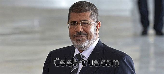 Mohamed Morsi adalah ahli politik Mesir yang berkhidmat sebagai Presiden Mesir pertama yang dipilih secara demokratik sebelum kerajaannya digulingkan oleh angkatan bersenjata