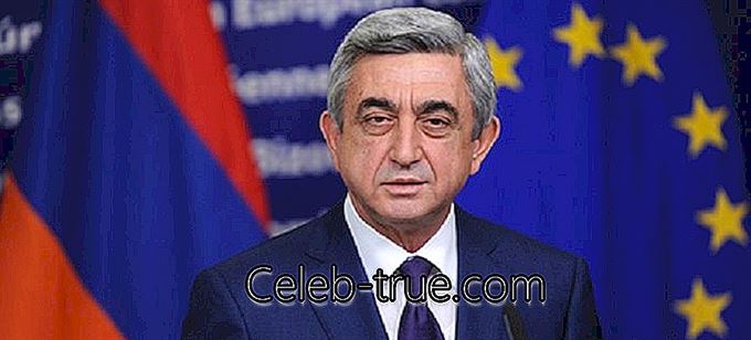 Serzh Sargsyan은 아르메니아의 세 번째 대통령이며, 그는 또한 국무 총리를 역임했습니다.
