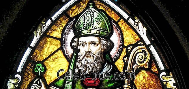 Saint Patrick är en missionär av engelsk härkomst, som idag anses vara en stor religiös figur