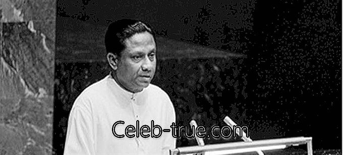 Ranasinghe Premadasa war ein srilankischer Politiker, der als dritter Präsident des Inselstaates fungierte