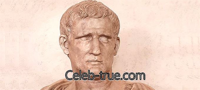 Marcus Vipsanius Agrippa เป็นผู้บัญชาการและกงสุลโรมันเป็นที่รู้จักกันเป็นอย่างดีเพราะเป็นเพื่อนที่ซื่อสัตย์และไว้ใจออกัสตัส