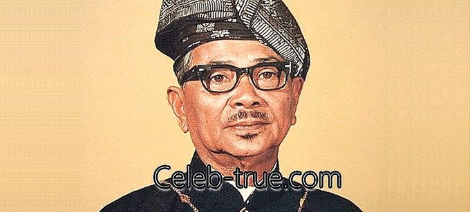 Tunku Abdulas Rahmanas buvo pirmasis Malaizijos ministras pirmininkas. Sužinokite daugiau apie
