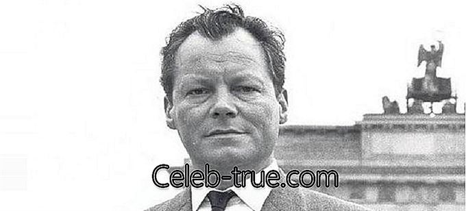 Willy Brandt was een Nobelprijswinnaar die Duitse staatsman en politicus won,