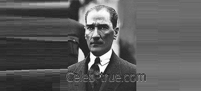 Kemal Ataturk bio je vojni časnik, državnik i prvi predsjednik