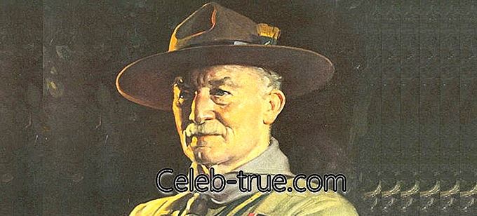 Lord Baden Powell je bil ustanovitelj skavtskega gibanja Preglejte to biografijo, da veste o svojem otroštvu,