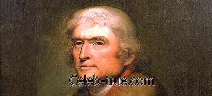 Thomas Jefferson war ein politischer Philosoph und der dritte Präsident der Vereinigten Staaten