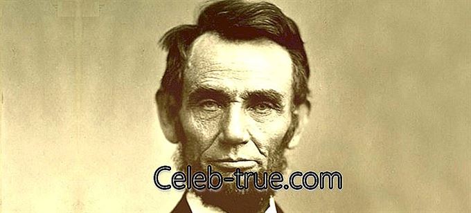 אברהם לינקולן היה נשיא השישה עשר של ארצות הברית קרא את זה