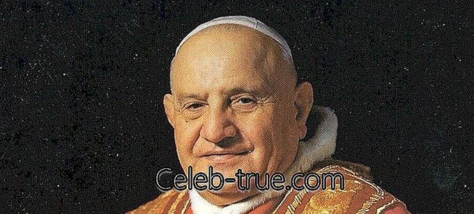Paavi Johannes XXIII, jota pidettiin yhtenä suosituimmista paapeista, oli katolisen kirkon päällikkö vuosina 1958–1963.