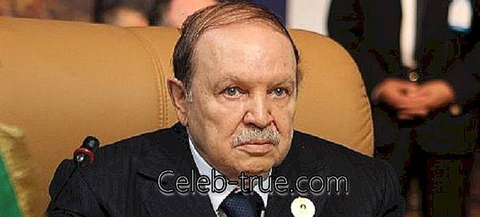 Abdelaziz Bouteflika est le président d'Algérie le plus ancien. Cette biographie retrace son enfance,