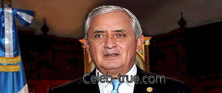 Otto Perez Molina ist derzeit Präsident von Guatemala. Diese Biografie enthält detaillierte Informationen über seine Kindheit.