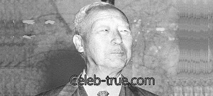 Syngman Rhee fue el primer presidente de Corea del Sur Esta biografía brinda información detallada sobre su infancia,
