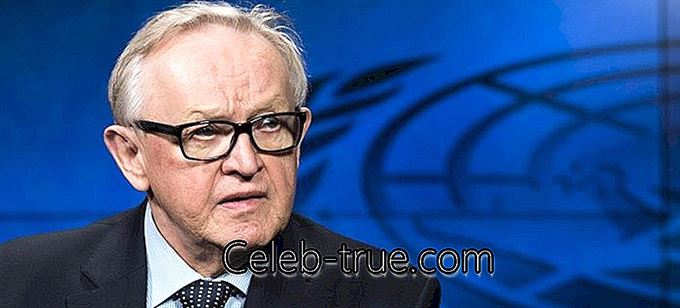 Martti Oiva Kalevi Ahtisaari er en finsk politik og tidligere præsident for Finland