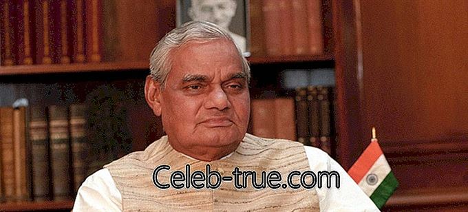 Atal Bihari Vajpayee oli kõrgelt hinnatud poliitik, kes oli India 10. peaminister