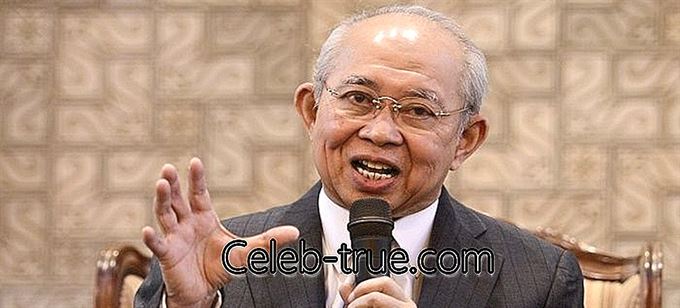 Tengku Razaleigh Hamzah on merkittävä Malesian poliitikko, jota kutsutaan Malesian talouden isäksi.