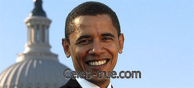 Барацк Обама био је 44. председник Сједињених Америчких Држава Ова биографија Барацка Обаме даје детаљне информације о његовом детињству,
