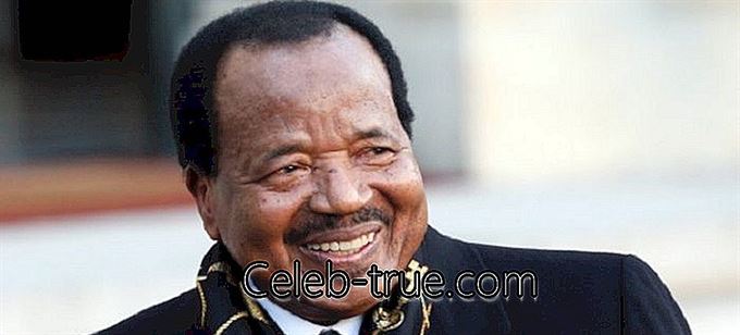 Paul Biya es un político camerunés y presidente de Camerún desde 1982.