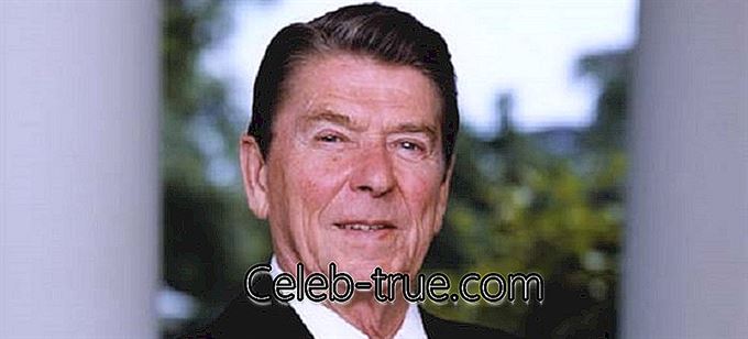 Ronald Wilson Reagan war der 40. Präsident der Vereinigten Staaten und der Gouverneur von Kalifornien
