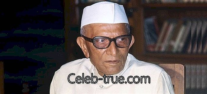 Morarji Desai tjente som den femte premierminister i Indien Med denne biografi,