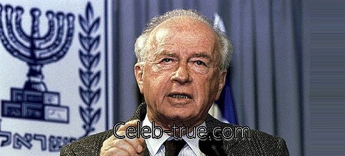Yitzhak Rabin was de 5e premier van Israël. Om meer te weten te komen over de kindertijd,
