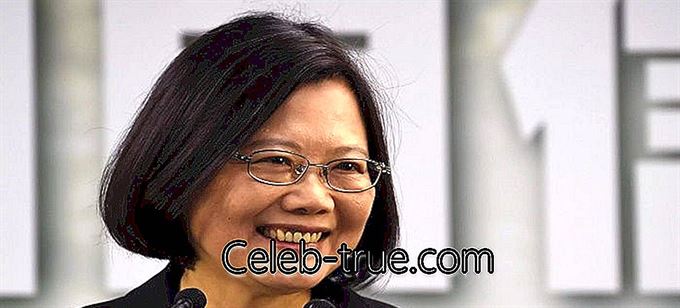 Tsai Ing-wen เป็นประธานาธิบดีคนปัจจุบันของไต้หวันในสำนักงานตั้งแต่เดือนพฤษภาคม 2559