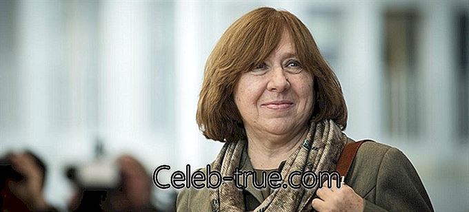 Svetlana Alexievich é uma jornalista e escritora bielorrussa eminente que ganhou o Prêmio Nobel de Literatura de 2015
