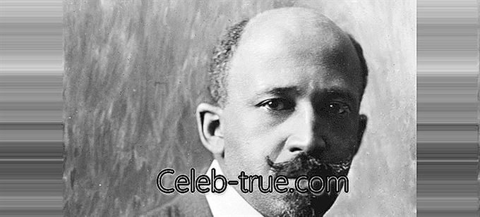 WEB Du Bois adalah seorang ahli sosiologi Amerika dan aktivis hak sivil yang