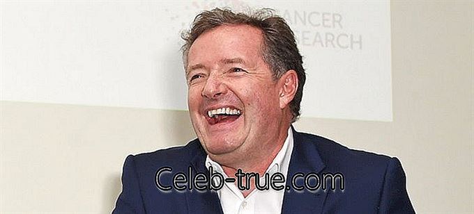 Piers Morgan è un giornalista televisivo britannico che presenta lo spettacolo "Good Morning Britain