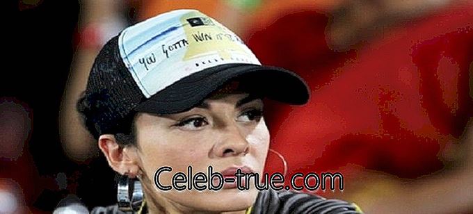 Ayesha Mukherjee ist eine Amateur-Boxerin und die Frau des berühmten indischen Cricketspielers.