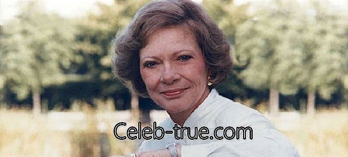 Rosalynn Carter는 미국 39 대 대통령 인 지미 카터의 아내입니다.