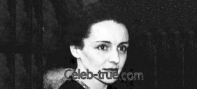 Ève Curie, mlajša hči slavne znanstvenice Marie Curie, je bila glasbenica,