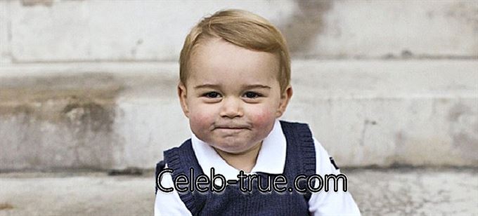 Prince George of Cambridge adalah ketiga dalam barisan takhta British, selepas bapanya dan datuknya,