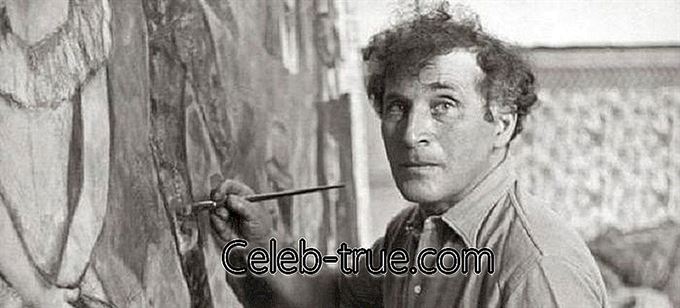 Marc Chagall je bil znan slikar in oblikovalec Ta biografija Marca Chagalla vsebuje podrobne informacije o njegovem profilu,