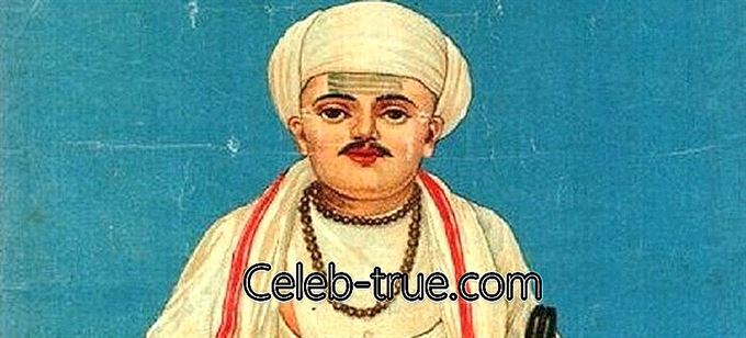 Sant Tukaram olarak da bilinen Tukaram, 17. yüzyılda bir Hint şair ve azizdi