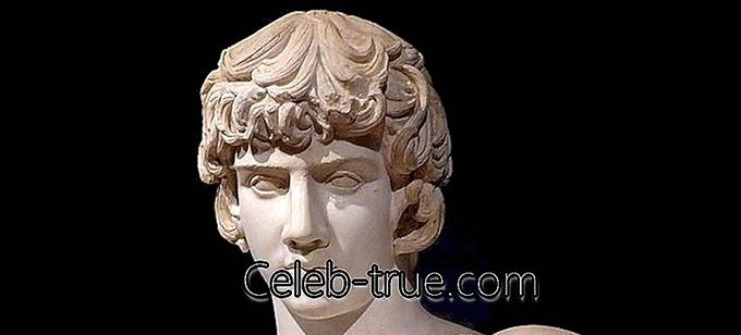 アンティヌスは、ギリシャのビシニアン人で、ローマ皇帝ハドリアヌスとして最もよく覚えていました