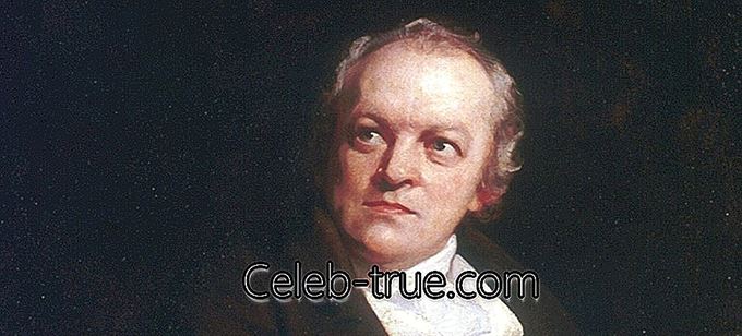 William Blake fue un poeta inglés, conocido por sus obras de arte y literatura, incluidos los poemas "The Lamb" y "The Tyger".