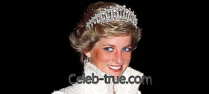 Diana, Công nương xứ Wales, là một trong những thành viên được ngưỡng mộ nhất của Hoàng gia Anh,