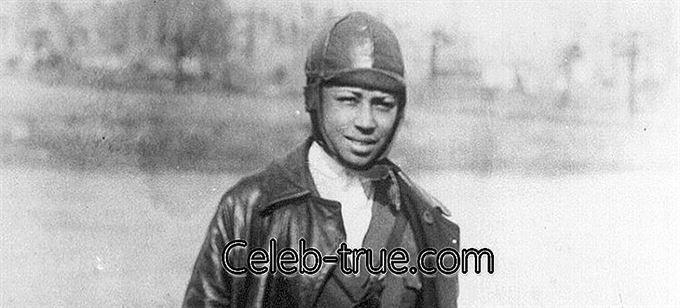 Bessie Coleman a fost un aviator civil american care a devenit prima femeie pilot afro-american cu permis de zbor