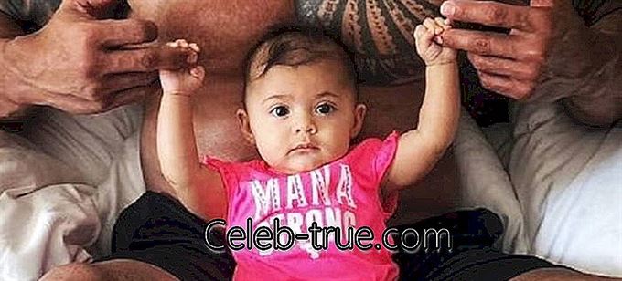 Tiana Gia Johnson yra jauniausia Dwayne 'The Rock' Johnson dukra