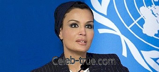 Moza bint Nasser är hustru till Sheikh Hamad bin Khalifa Al Thani, före detta Emir i Qatar,