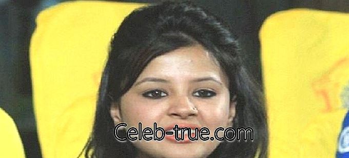 Sakshi Dhoni este soția fostului căpitan al echipei de cricket indian, Mahendra Singh Dhoni
