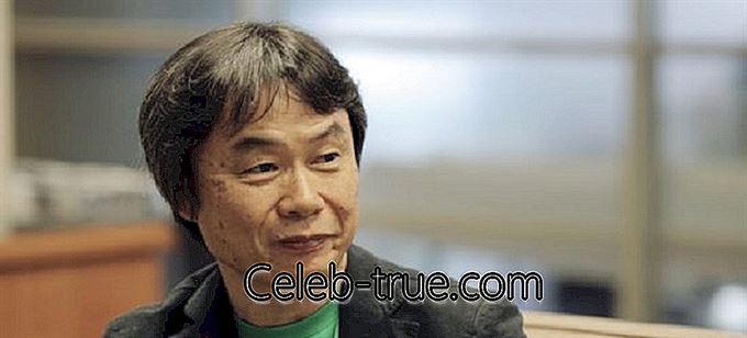 Shigeru Miyamoto è un designer e produttore giapponese di videogiochi Diamo un'occhiata alla sua famiglia,