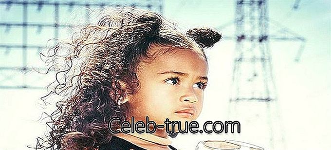 Peržiūrėkite viską, ką norėjote sužinoti apie Royalty Browną, garsaus hiphopo ir R&B menininko Chriso Browno dukterį; jos gimtadienis,