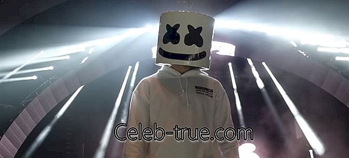 Marshmello är pseudonymen till den amerikanska producenten av dansmusik och DJ Christopher Comstock