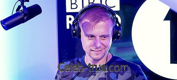Armin van Buuren es un popular DJ, productor discográfico y remezclador de los Países Bajos.